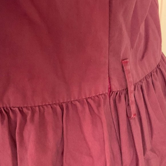 AS IS Retro Dress DIY Dyed Purple Upcycle Repair Repurpose Rockabilly L or M - Picture 11 of 11